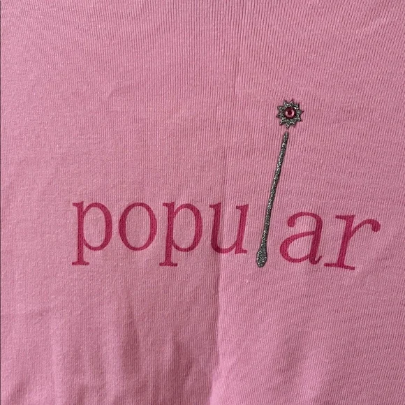 American Apparel Pink Graphic Tee, Wicked Glinda - Picture 3 of 5